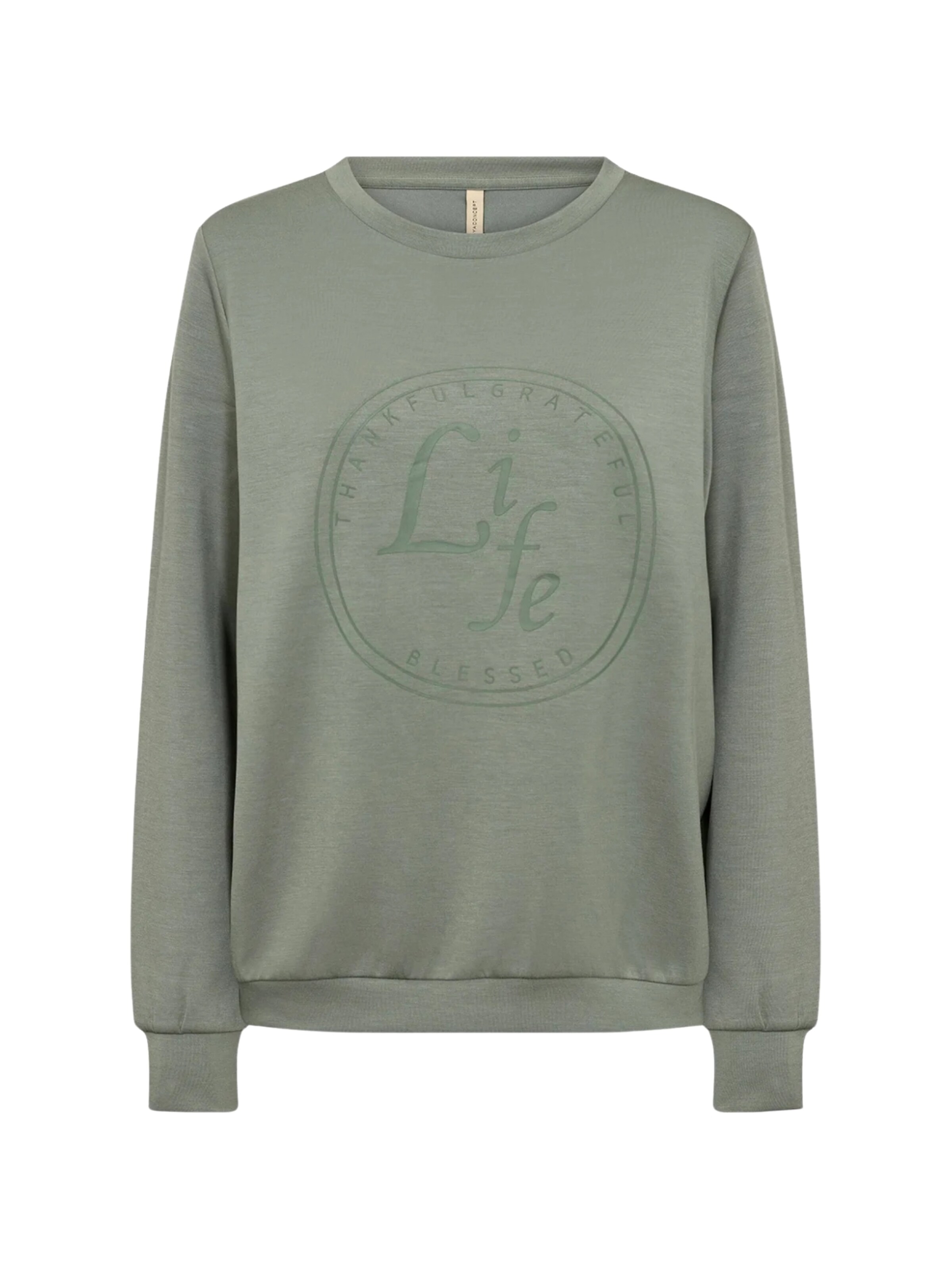 Soyaconcept Mikina 'Banu 210' – zelená: přední strana