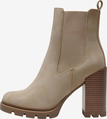 ONLY Chelsea boots 'BRAVE' in Beige: front