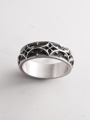 REYTEL Ring 'ANCIEN' in Silver: front
