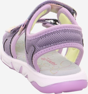 SUPERFIT - Sandália 'Pebbles' em roxo