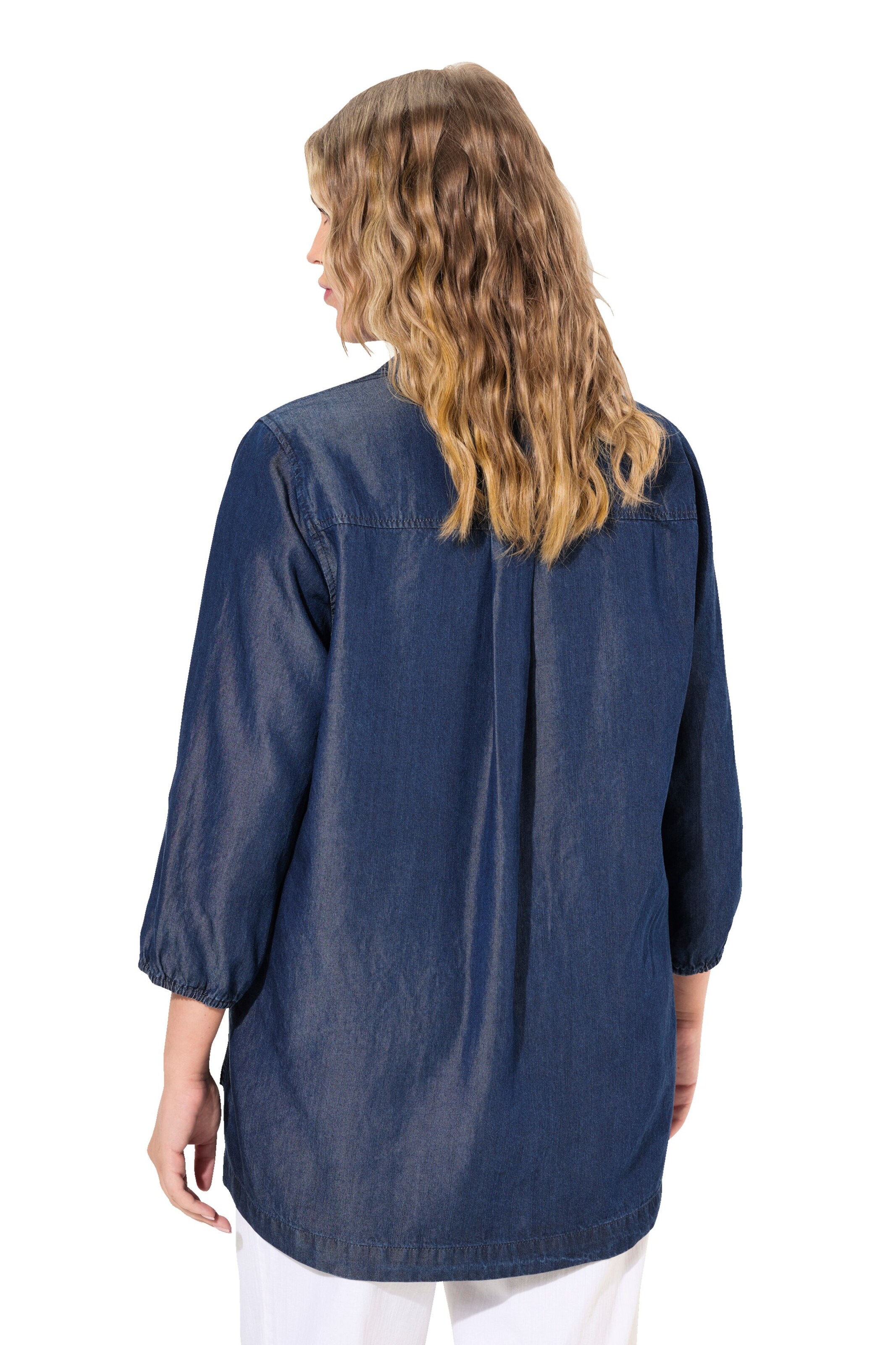 Ulla Popken Bluse in Blau
