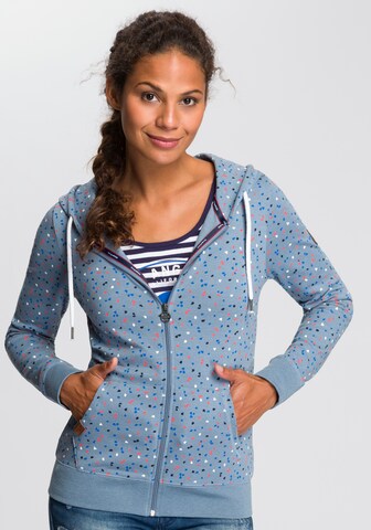 KangaROOS Sweatjacke in Blau: Vorderseite