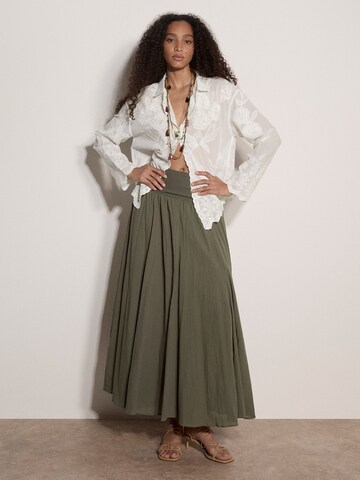 Jupe ' ' Apricot en vert