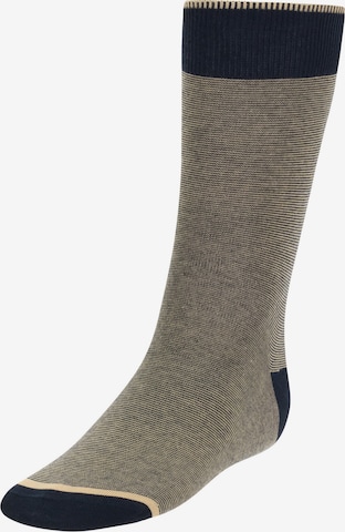 Chaussettes Boggi Milano en marron : devant