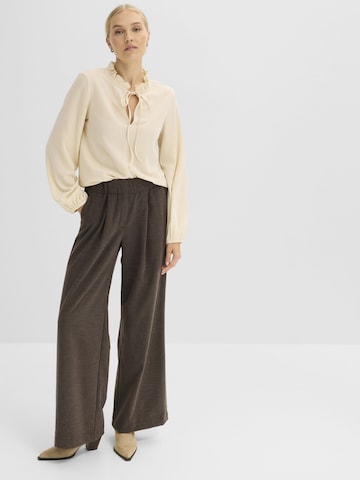 Wide leg Pantaloni di bonprix in marrone