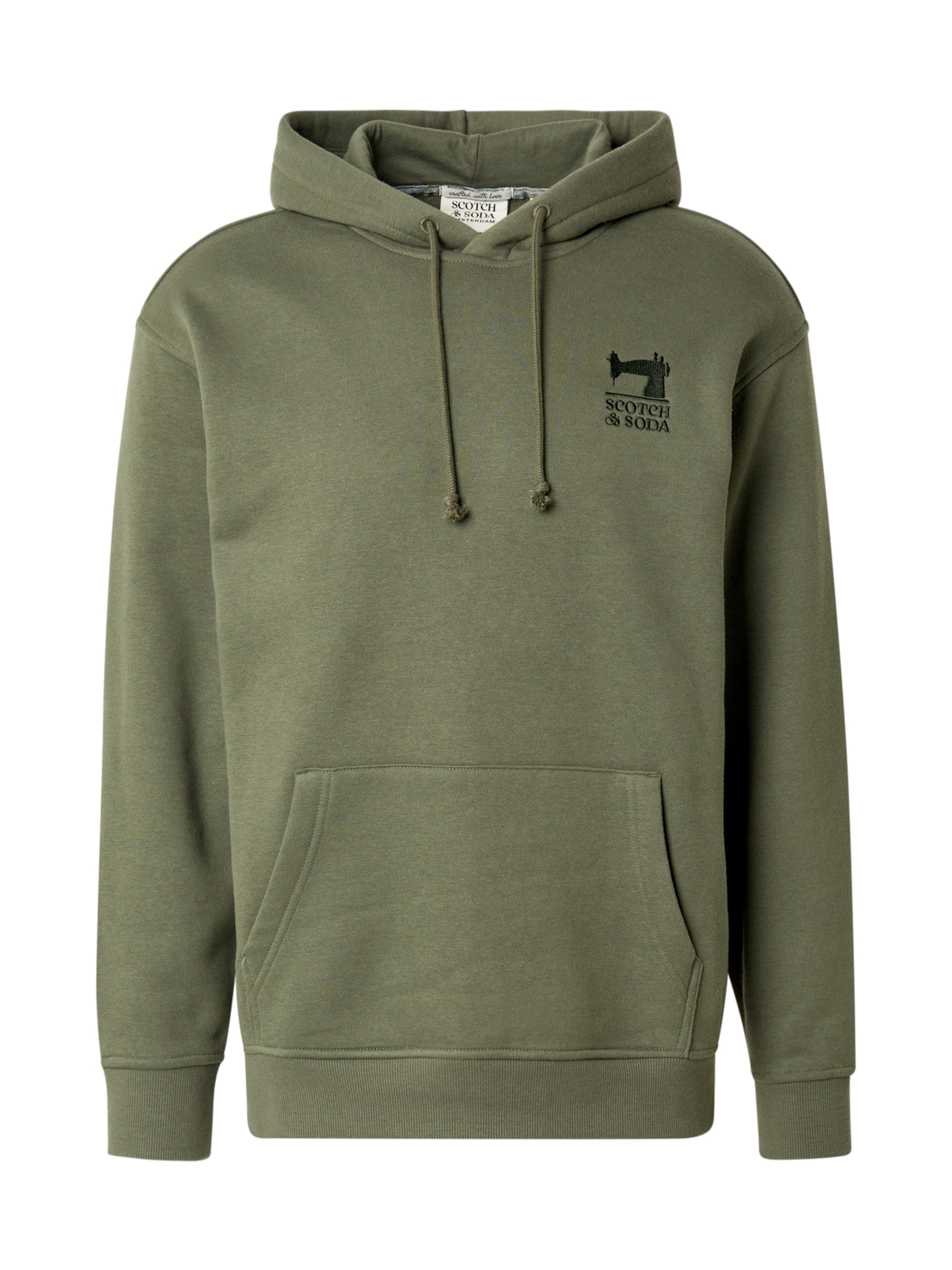 SCOTCH & SODA Bluzka sportowa w kolorze oliwkowy / czarnym, Podgląd produktu