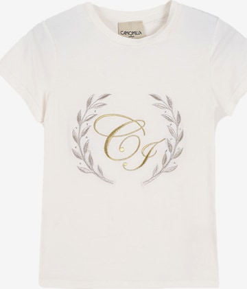 Maglietta 'Santiago' di Camomilla Italia in bianco: frontale