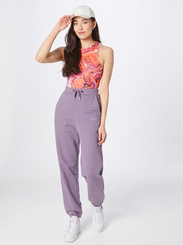 Lee Loosefit Hose in Lila