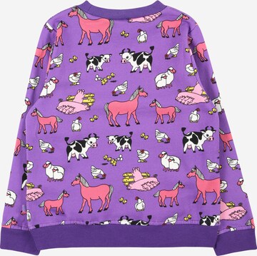 Småfolk Sweatshirt in Purple