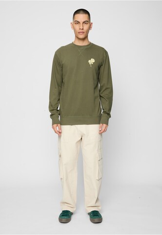 MT Men Sweatshirt 'Wasted Youth' in Green