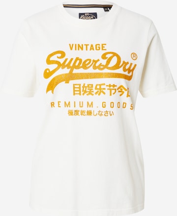 Superdry Shirt in Beige: front