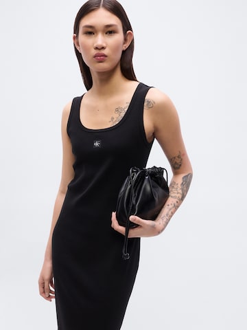 Calvin Klein Jeans Šaty – černá