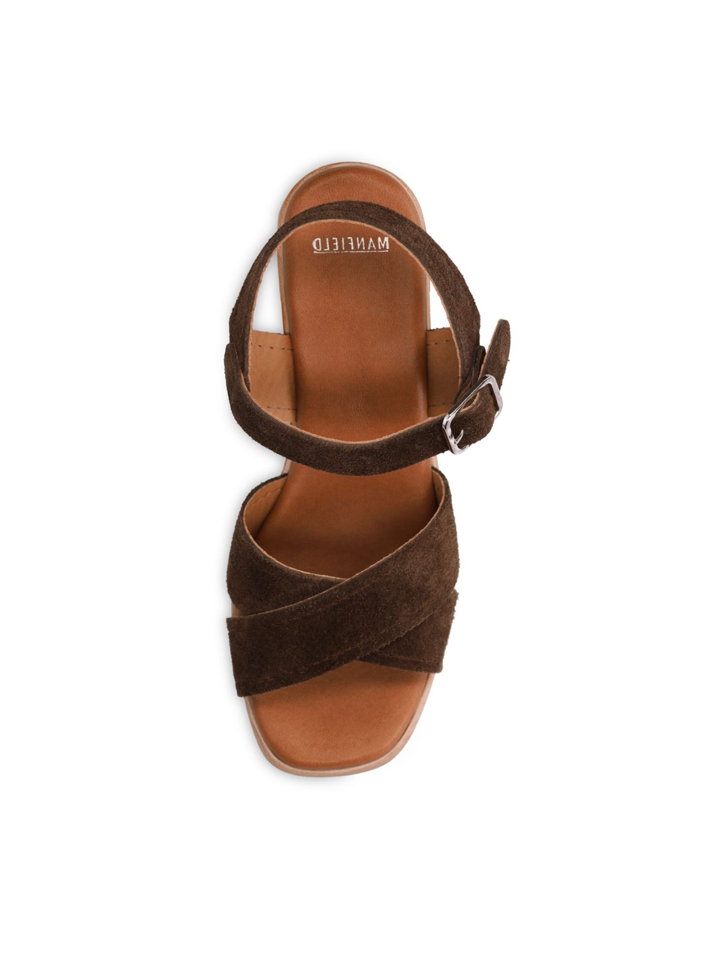 Sandales MANFIELD en marron