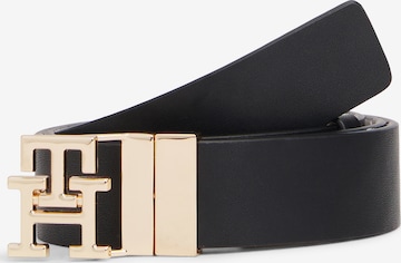 TOMMY HILFIGER Bälte 'MODERN 3.0' i svart: framsida