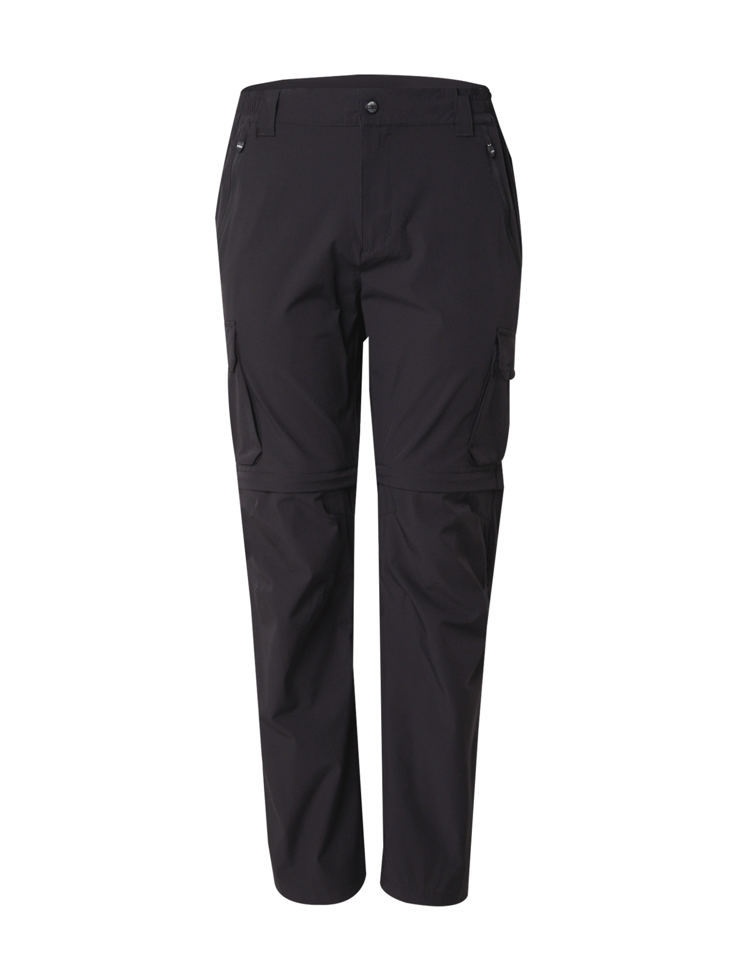 CMP - regular Pantalón de montaña en negro: frente