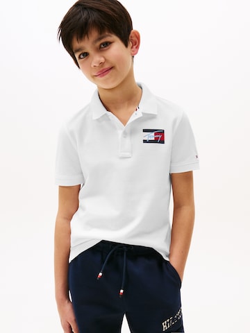 Tricou de la TOMMY HILFIGER pe alb: față
