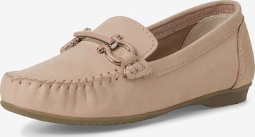 Mocassin MARCO TOZZI en beige : devant