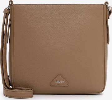 Emily & Noah Skuldertaske ' E&N Bondy RUE 09 ' i brun: forside