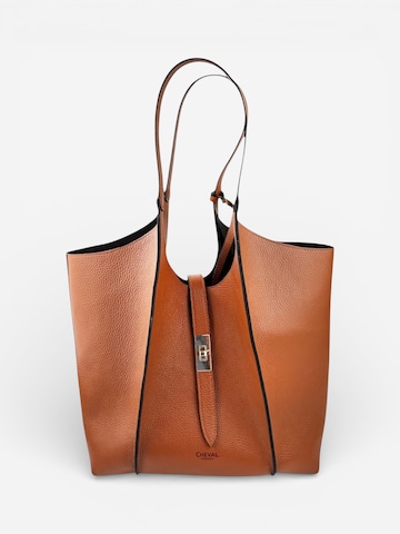 Sac bandoulière 'Poppy' Cheval Firenze en beige : devant