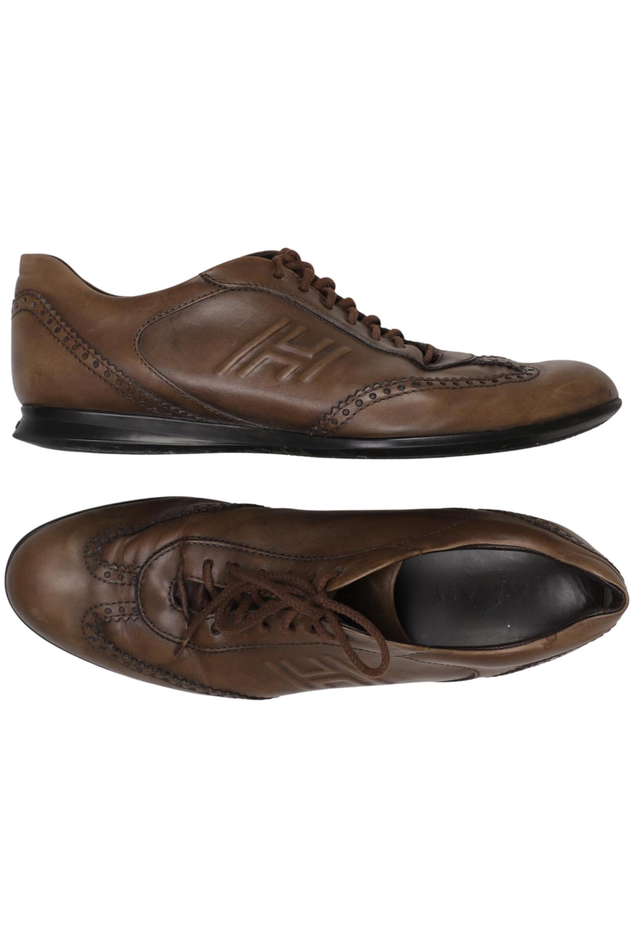 HOGAN Flats & Loafers in 42,5 in Brown: front