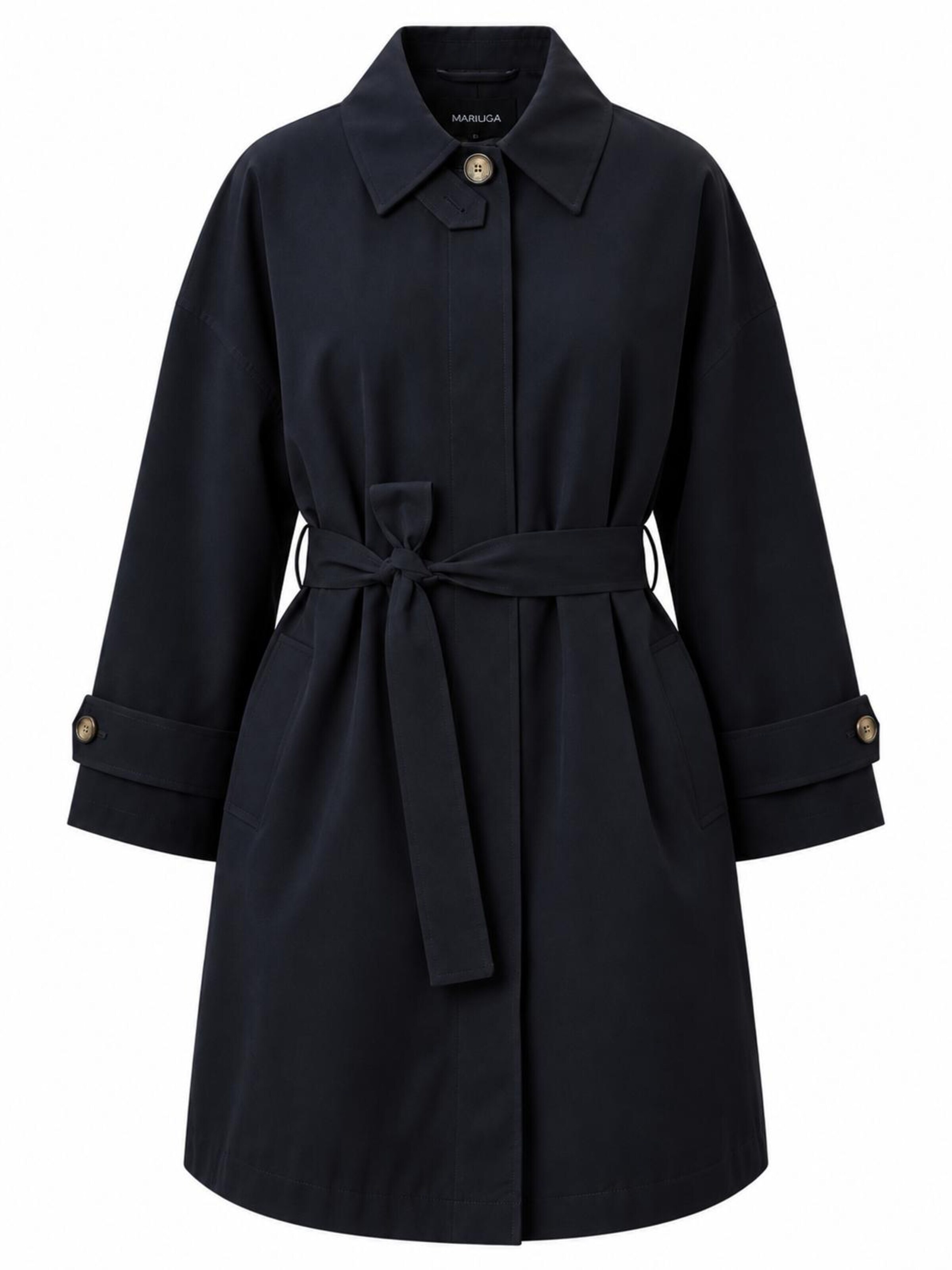 MANUKA Winterjacke‌‌‌‌‌‌‌‌ in Schwarz: Vorderseite