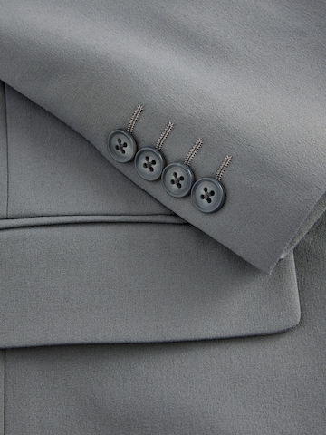 Next Slim fit Business-colbert 'Motionflex' in Grijs