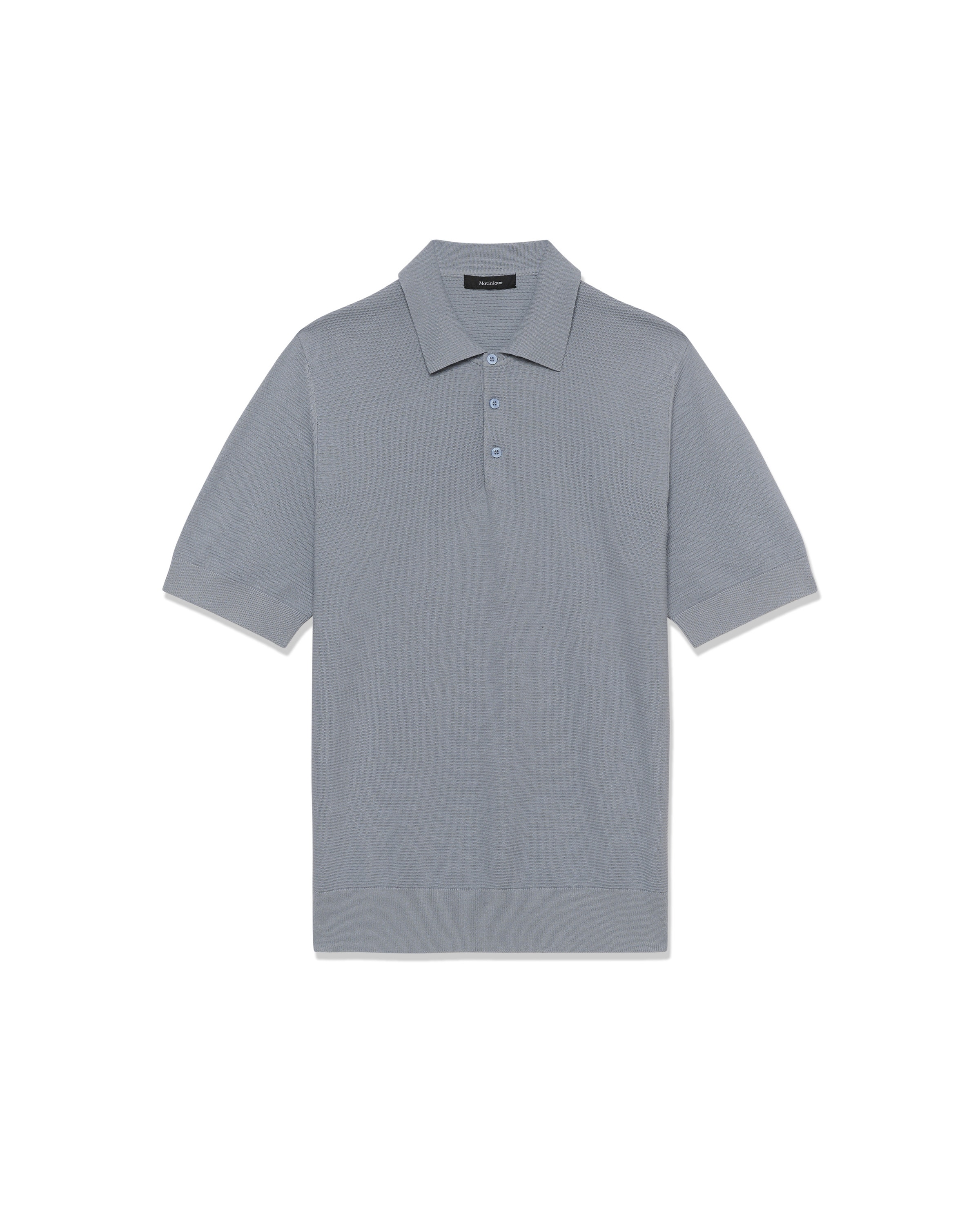 Matinique Poloshirt in Grau: Vorderseite