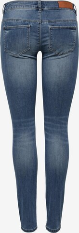 ONLY Skinny Jeans 'Coral' in Blau