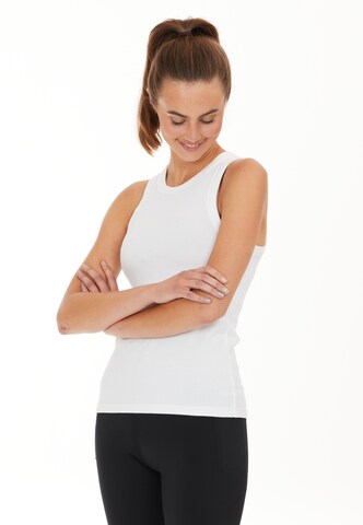 Athlecia Sports Top 'Lankae' in White: front