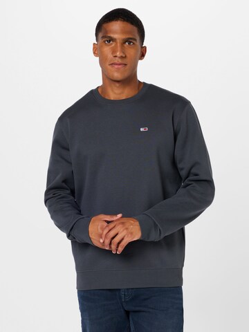 Tommy Jeans Sweatshirt in Grijs: voorkant