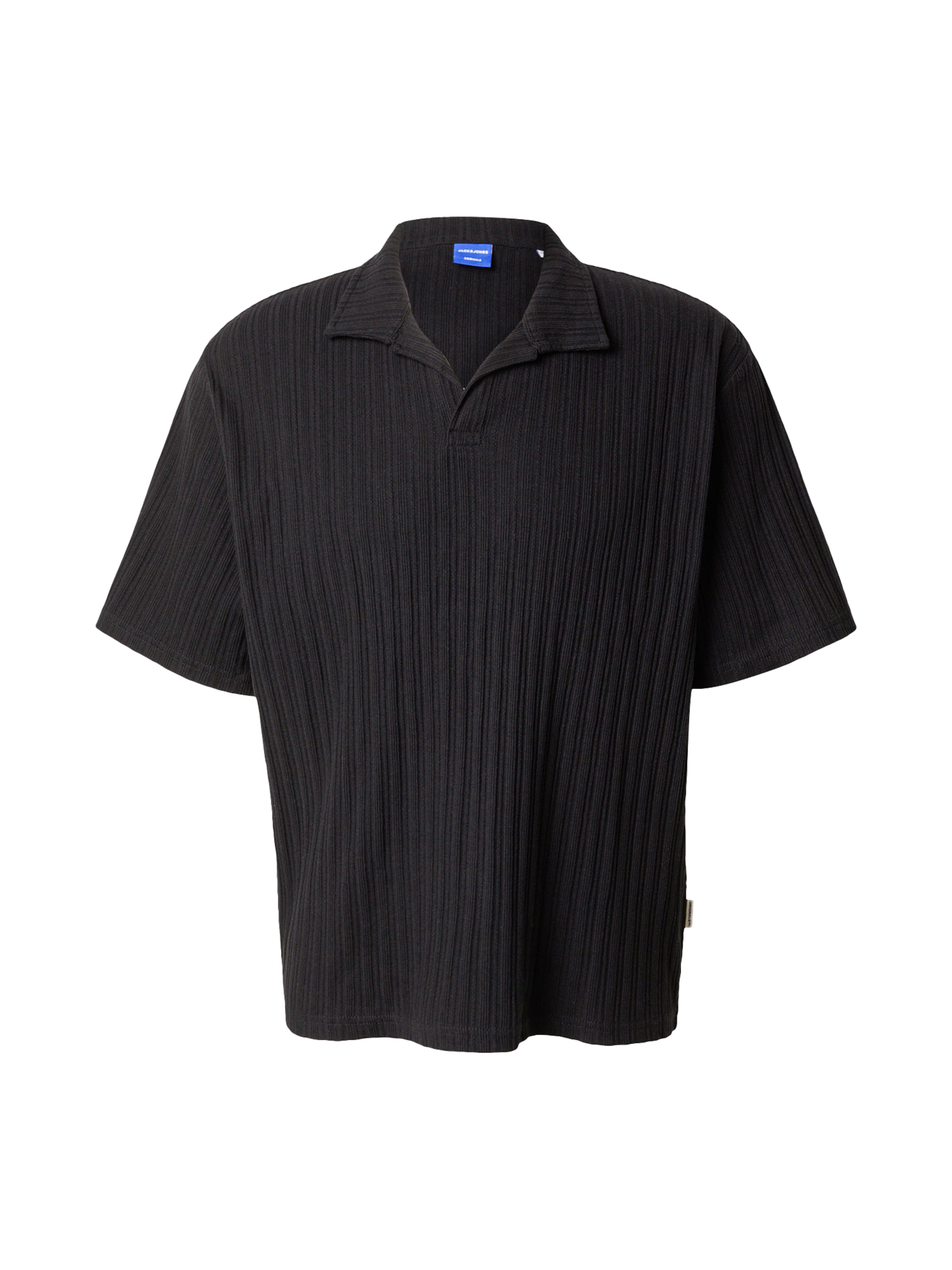 JACK & JONES Shirt 'JORDIA' in Black: front