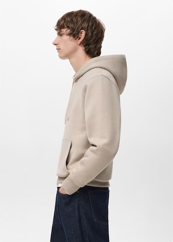MANGO MAN Sweatshirt 'Bono' in Beige