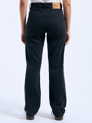 Dr. Denim Regular Jeans 'Drdenimarch Mid Straight' in Zwart