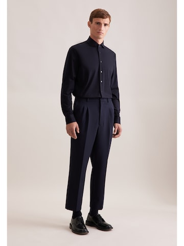 SEIDENSTICKER Slim fit Business shirt 'Schwarze Rose' in Black