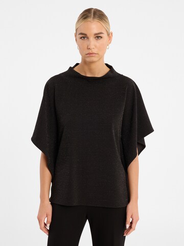 T-shirt 'Cilla' Ana Alcazar en noir : devant