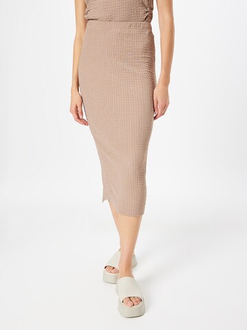 NLY by Nelly Skirt in Brown: front