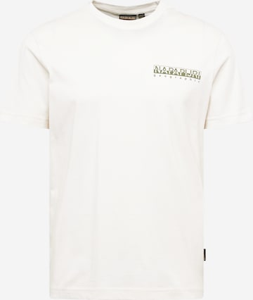 T-Shirt 'S-GOUIN' NAPAPIJRI en blanc : devant