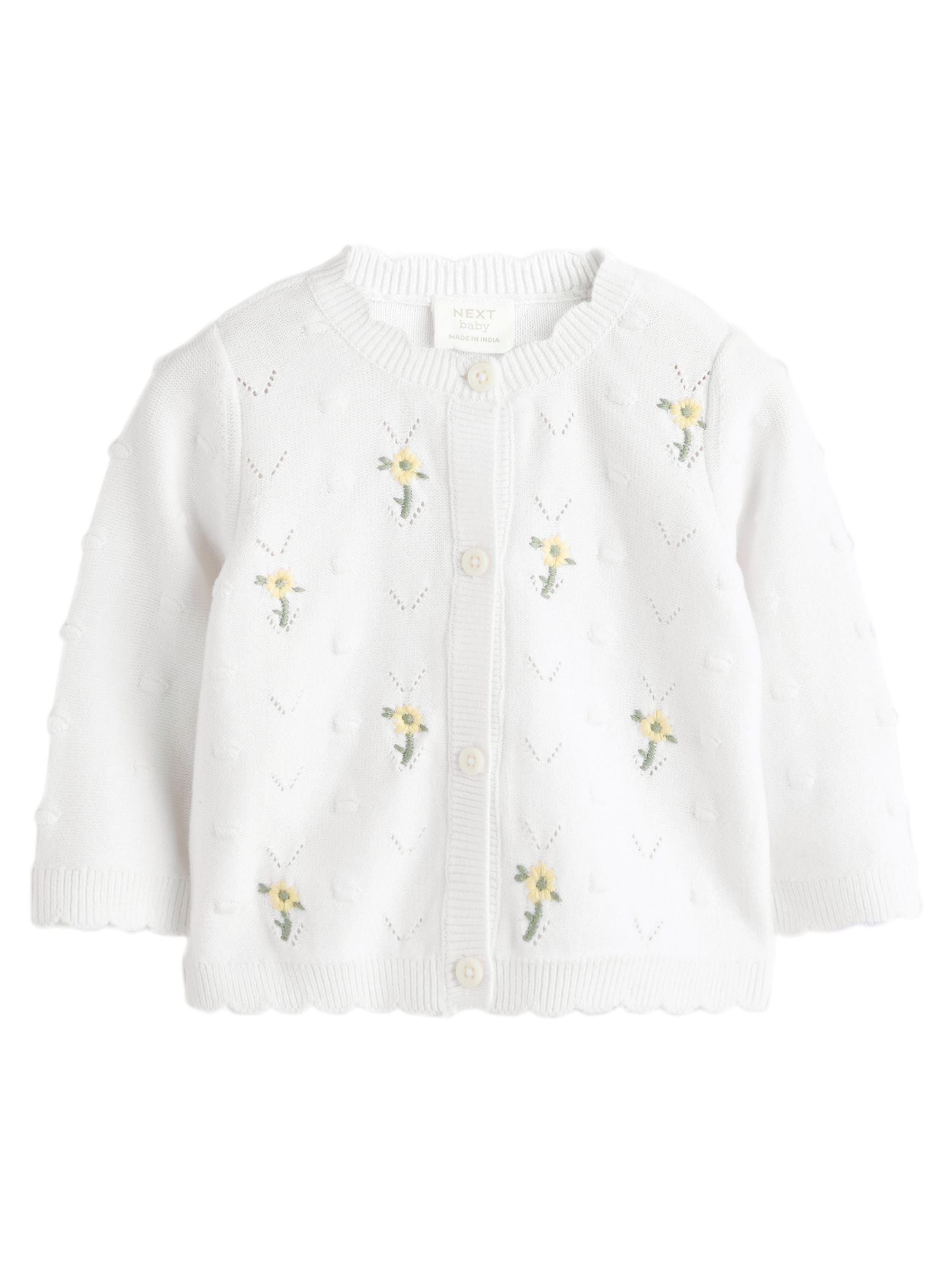 Next Kardigan w kolorze biały: przód