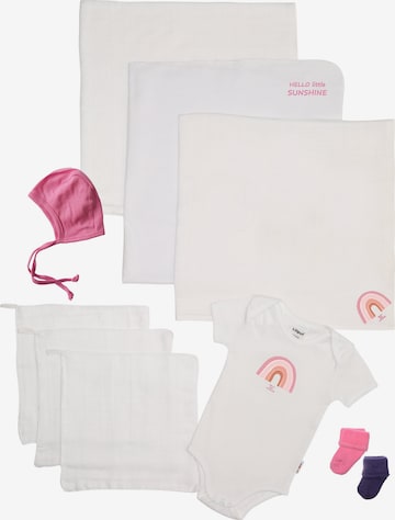 LILIPUT Underwear Set 'Regenbogen' in White: front