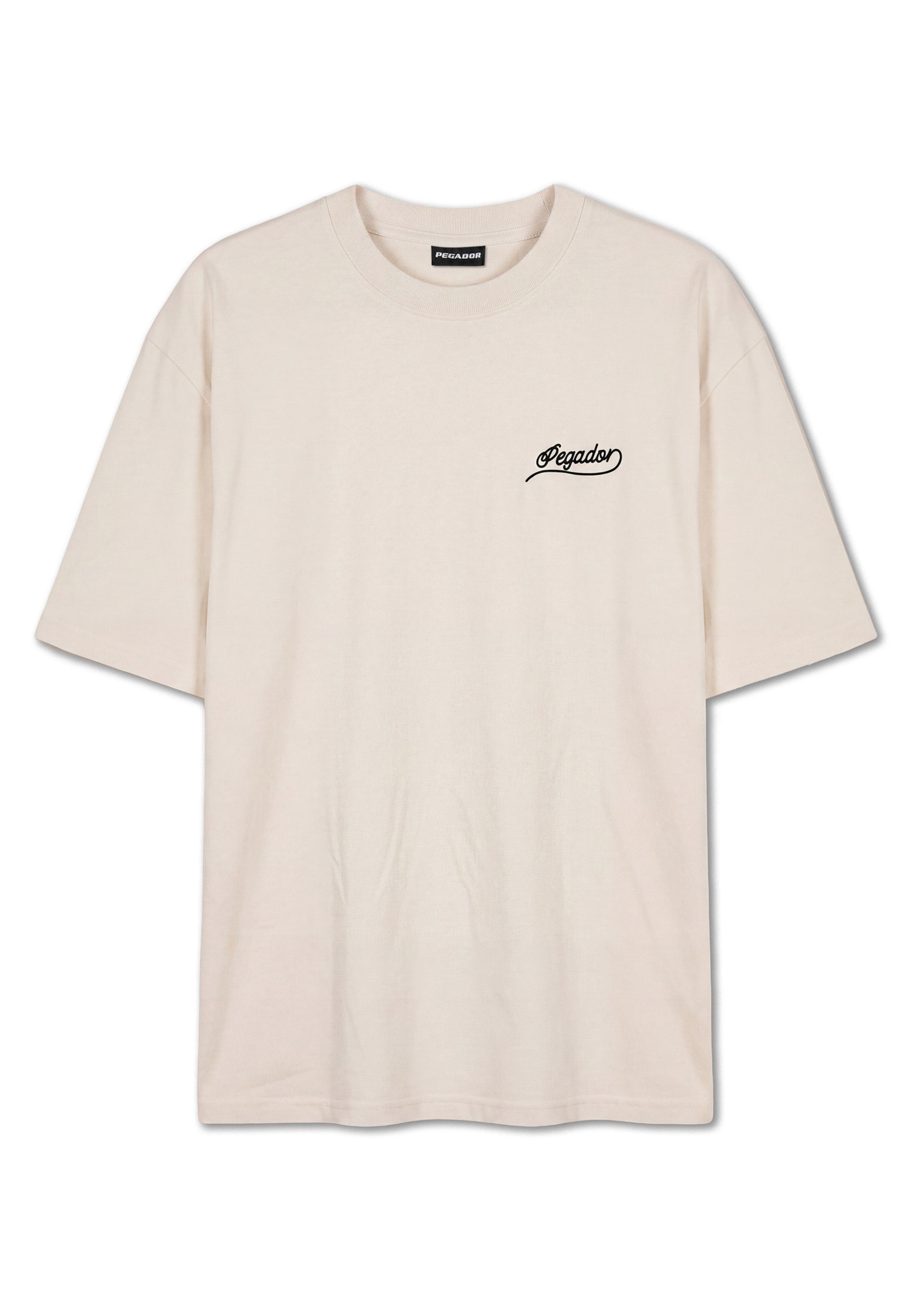 Pegador T-Shirt 'Massa' in Beige: Vorderseite