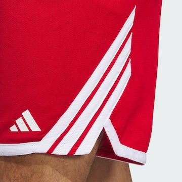 ADIDAS PERFORMANCE Loose fit Sports trousers '3G Speed' in Red