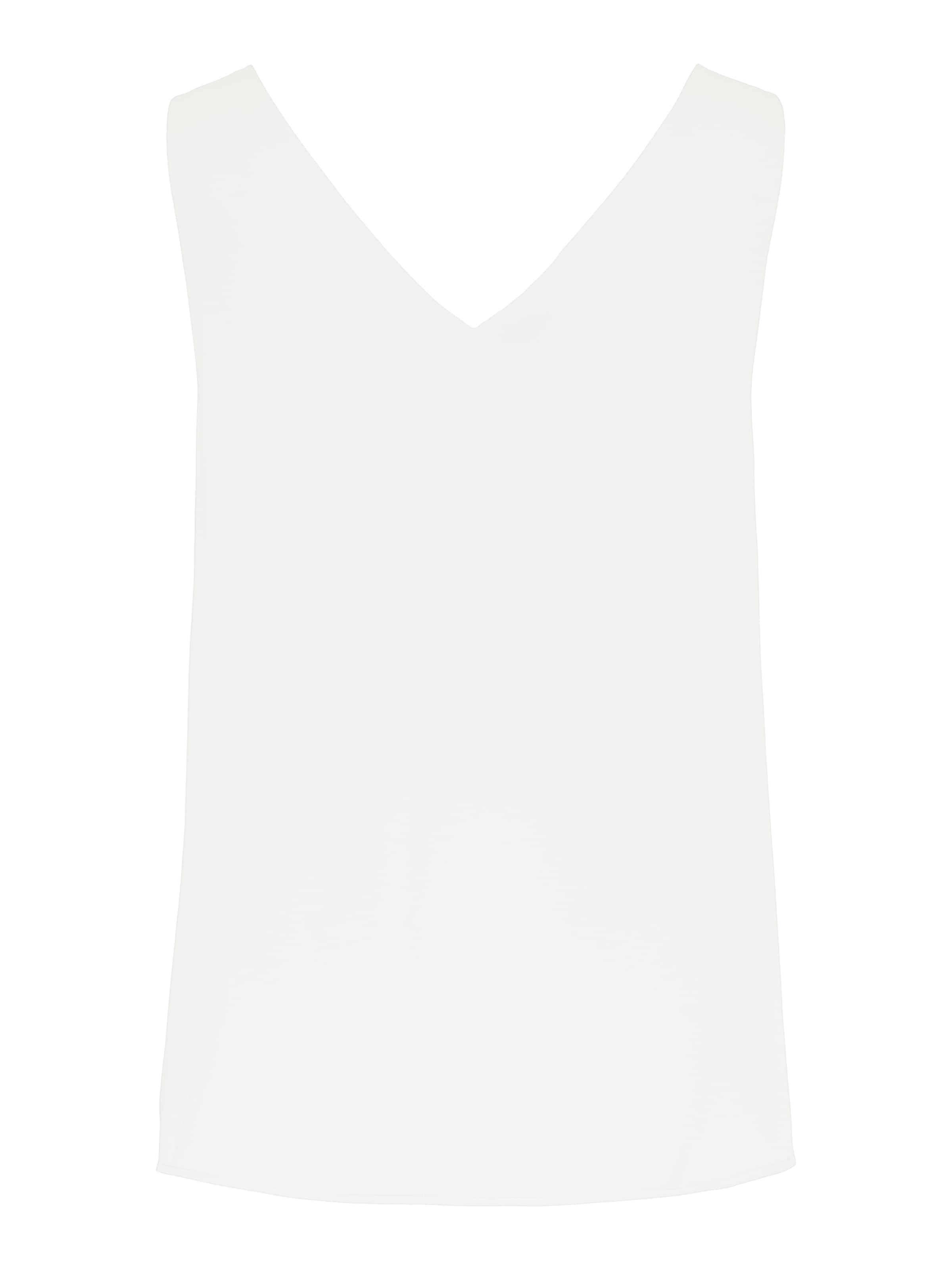 PIECES Top 'Franan' in White