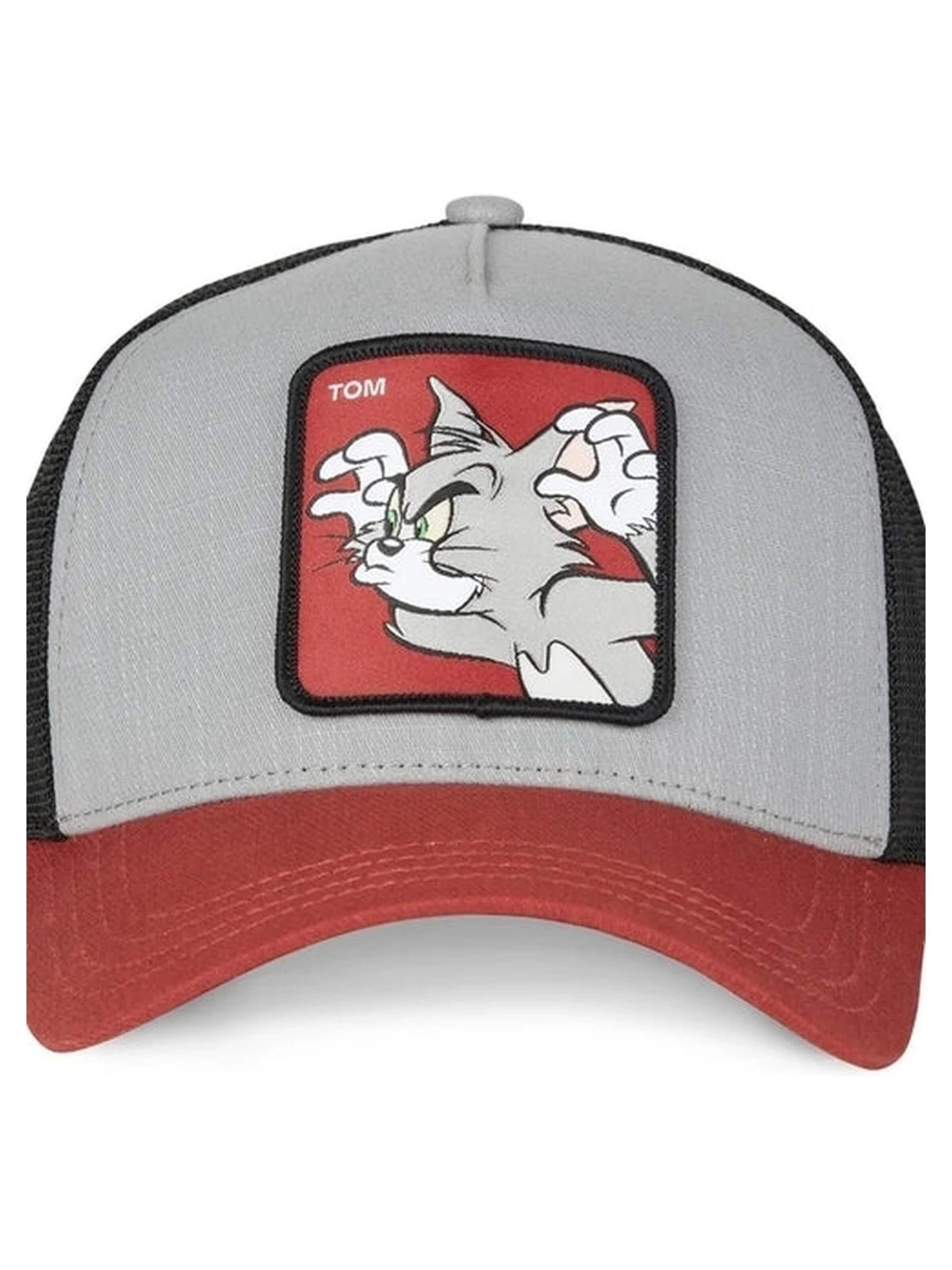 Capslab - Gorra 'Gorra capslabs gris tom taj4 gri trucker cap' en gris: frente