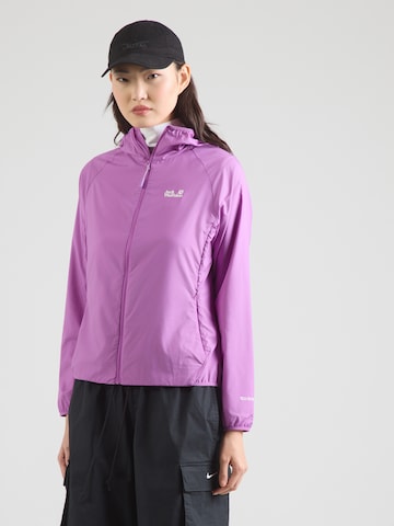 JACK WOLFSKIN Outdoorová bunda 'PRELIGHT AERO' - Fialová