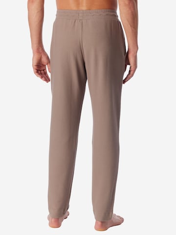 Pantalon de pyjama ' Mix Relax ' SCHIESSER en beige