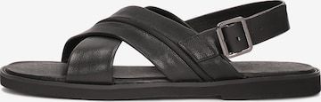 Kazar - Sandalias en negro: frente