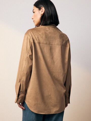 Next Blus i brun
