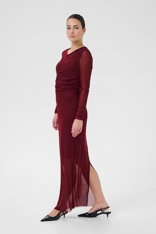 Kaffe Dress 'Chai' in Red