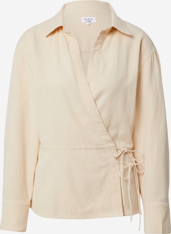 LeGer by Lena Gercke Blouse 'Daniela' in Beige: voorkant