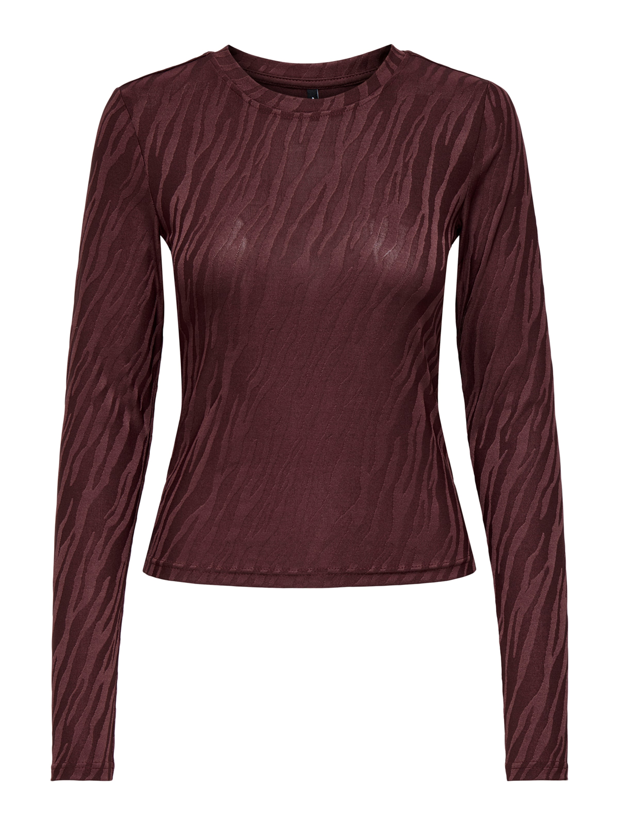 ONLY Тениска 'ONLZELE' в кафяво: отпред